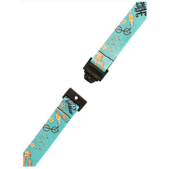 Harry Potter Snitch Lot of 2 Lanyards with Badge Reel for ID Badges green teal - Picture 6 of 8